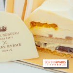 Bûche de Noël 2018 de Royal Monceau x Pierre Hermé