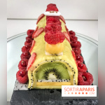 Bûche de Noël 100% fruits de la Ferme de Longchamp