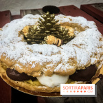 Paris/Rome, bûche 2018 d'Il Gelato Del Marchese