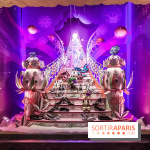 Inauguration du Sapin et des Vitrines des Galeries Lafayettes 2018