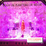 Inauguration du Sapin et des Vitrines des Galeries Lafayettes 2018