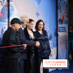 L'inauguration des vitrines de Noël 2018 du Printemps par Laëtitia Casta