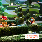 L'inauguration des vitrines de Noël 2018 du Printemps par Laëtitia Casta