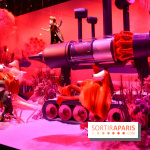 L'inauguration des vitrines de Noël 2018 du Printemps par Laëtitia Casta
