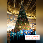 Illuminations de Noël 2018 au Forum des Halles avec Bérangère Krief