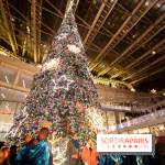 Illuminations de Noël 2018 au Forum des Halles avec Bérangère Krief