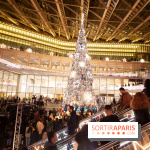 Illuminations de Noël 2018 au Forum des Halles avec Bérangère Krief