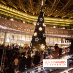 Illuminations de Noël 2018 au Forum des Halles avec Bérangère Krief