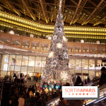 Illuminations de Noël 2018 au Forum des Halles avec Bérangère Krief