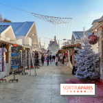 Le Marché de Noël des Tuileries à Paris, allées