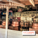 Le Marché de Noël des Tuileries à Paris, soupe