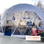 Le Marché de Noël des Tuileries à Paris, champagne