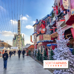 Le Marché de Noël des Tuileries à Paris, manèges