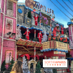 Le Marché de Noël des Tuileries à Paris, train fantôme