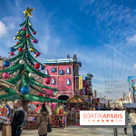 Le Marché de Noël des Tuileries à Paris, allées