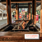 Le Marché de Noël des Tuileries à Paris, feu