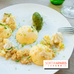 La City, la a tarte citron meringuée est présentée déstructurée