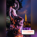 visuel Paris visuel  - palais galliera tour eiffel nuit