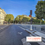 visuel Paris visuel  - restriction de circulation - route 
