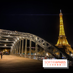Visuel Paris Tour Eiffel pont nuit