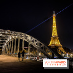 Visuel Paris Tour Eiffel pont nuit