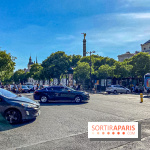 Visuel Paris voitures voitures circulation