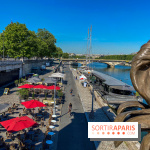 Visuel Paris terrasse quai de Seine