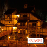 Cité Suspendue : extérieur de nuit