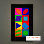 Exposition Vasarely Centre Pompidou, nos photos