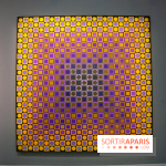 Exposition Vasarely Centre Pompidou, nos photos