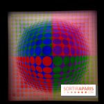 Exposition Vasarely Centre Pompidou, nos photos