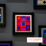Exposition Vasarely Centre Pompidou, nos photos
