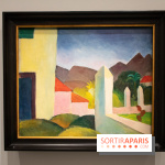 Paysage africain, August macke, 1914 - L'aventure du Cavalier Bleu au Musée de l'Orangerie