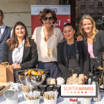 Le Petit déjeuner du Cœur du Café de la Paix -  Ines de la Fressange