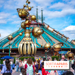 Visuels Disneyland Paris Discoveryland Space Mountain Orbitron