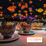 Visuels Disneyland Paris Mad Hatter's Tea Cups nuit
