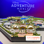 Visuels Disneyland Paris Disney Adventure World maquette