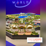 Visuels Disneyland Paris Disney Adventure World maquette