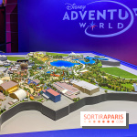 Visuels Disneyland Paris Disney Adventure World maquette