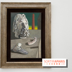 Composizione metafisica con testa di Giove, Giorgio De Chirico, 1970 - Musée d'Art Moderne de Paris