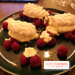 Madame Claude - Restaurant Paris 15ème - Framboise crème normande épaisse et meringue