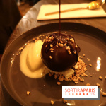 Madame Claude - Restaurant Paris 15ème - sphère chocolat praliné noisette