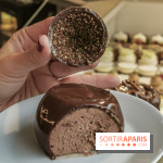 La Bûche de Noël signature de la Goutte d'Or Pâtisserie2019 par Yann Menguy