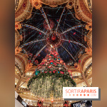 Vitrines et sapin de Noël au Galeries Lafayettes 2019 avec Virginie Efira - photos 
