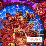 Vitrines et sapin de Noël au Galeries Lafayettes 2019 avec Virginie Efira - photos 