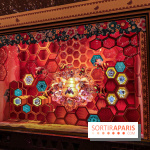 Vitrines et sapin de Noël au Galeries Lafayettes 2019 avec Virginie Efira - photos 