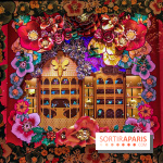 Vitrines et sapin de Noël au Galeries Lafayettes 2019 avec Virginie Efira - photos 