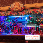 Vitrines et sapin de Noël au Galeries Lafayettes 2019 avec Virginie Efira - photos 