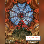 Vitrines et sapin de Noël au Galeries Lafayettes 2019 avec Virginie Efira - photos 