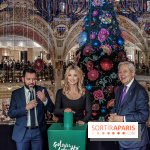 Vitrines et sapin de Noël au Galeries Lafayettes 2019 avec Virginie Efira - photos 